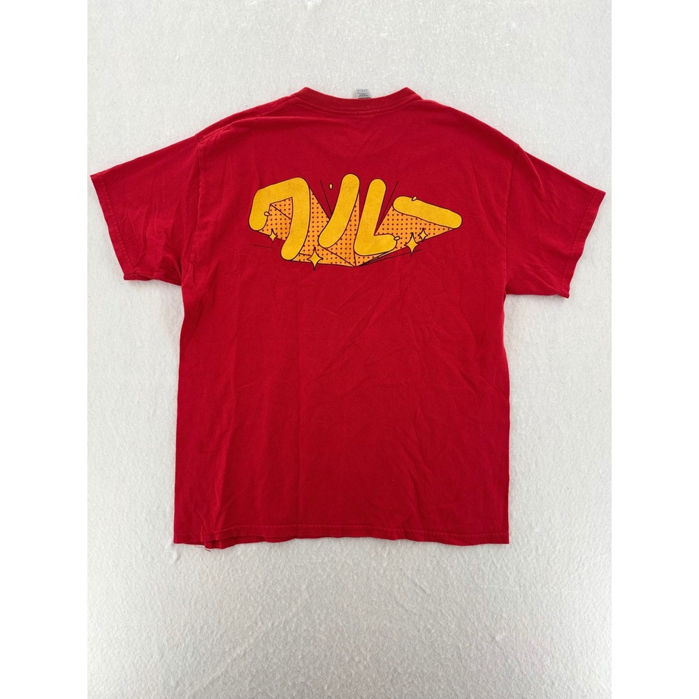 Gildan - WcDonald's Anime Graphic T-Shirt - Red - Large - Mens - Picture 3 of 8